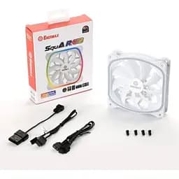 Кулер до корпусу Enermax SquA RGB White (UCSQARGB12P-W-SG) - мініатюра 7