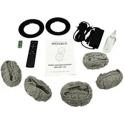 Робот для миття вiкон Grunhelm GRH-RD1-11W круглий 3 режими 30 мл білий (147806) - мініатюра 8