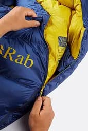 Спальний мішок Rab Neutrino 800 Regular, (-22°C) 185 R Синій-Жовтий - мініатюра 7