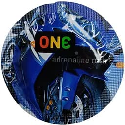 Презерватив One Adrenaline rush Color Sensations синий 1 шт.
