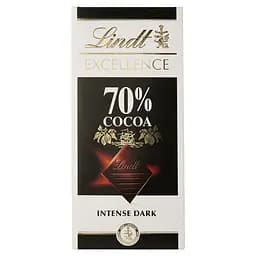 Шоколад Lindt Excellence швейцарський 70% какао 100 г