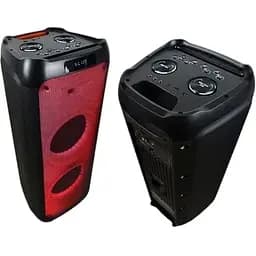 Акумуляторна акустична система XPRO RX-1001 колонка валіза 180Вт USB SD FM радіо Bluetooth 2 радіомікрофони ДУ (MER-15659)