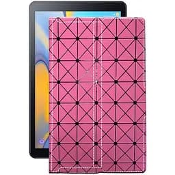 Чохол StatusCASE з екошкіри для планшету Samsung Galaxy Tab A 10.5 (T590) Рожевий ромб