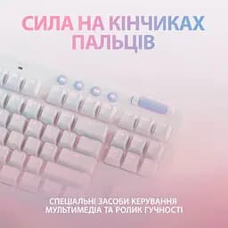 Клавіатура Logitech G715 TKL Wireless RGB GX Linear Off-White (920-010692) - мініатюра 5