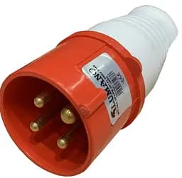 Вилка переносна Lumano ВП 16A 3P+PE (014) 380V IP44 (18859)