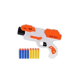 Пістолет JM 110-66, 8 м'яких снарядів, у пакеті (6983104410170) Білий