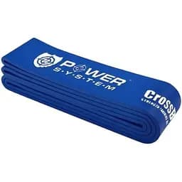 Гумка для фітнесу і кроссфіту Power System PS-4054 CrossFit Level 4 Blue (опір 22-50 кг) (PS-4054_Blue)