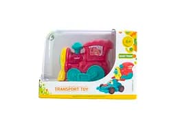 Паровозик Baby Team інерційний червоний (8620_паровозик красный) - мініатюра 4