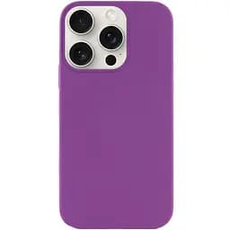 Чохол Epik Silicone Case Full Protective AA NO LOGO для Apple iPhone 15 Pro Max 6.7 Фіолетовий/Grape
