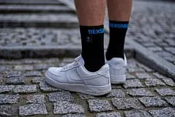 Шкарпетки водонепроникні Dexshell Ultra Thin Socks, р-р S, чорні - мініатюра 4