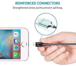 Кабель Anker Powerline Select + Lightning - 1.8 м Black (6595749) - мініатюра 5
