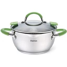 Кастрюля Fissman Charlotte со стеклянной крышкой 2 л (5500)