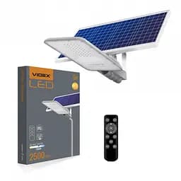 LED уличный фонарь автономный VIDEX 30W 5000K