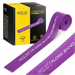 Стрічка компресійна для флосингу 4Fizjo Floss Band 207 x 5 x 0.1 см Violet (P-5905973405201) - мініатюра 2
