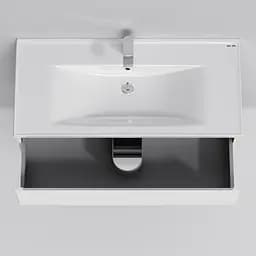Тумба підвісна AM.PM X - Joy 100 см з умывальником (M85-FHX1002-WC1002WG38) - мініатюра 5
