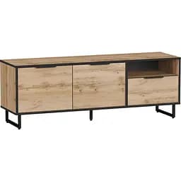 Тумба під телевізор Flamecame з полицями RTE-07 Аппалачі