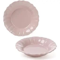 Набор BonaDi 6 глубоких тарелок Leeds Ceramics SUN каменная керамика Ø23х4 см kuh0007144