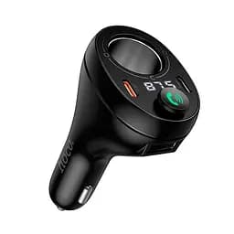 Адаптер автомобильный HOCO Star cigarette lighter car BT FM transmitter E88 |