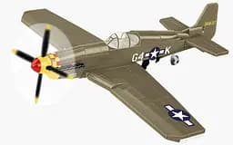 Конструктор дитячий літак Mustang P-51B COBI 5869 - мініатюра 2
