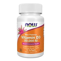 VIT D-3 50,000 IU - 12 sgels