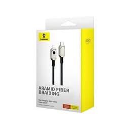 Кабель Baseus Unbreakable Series Fast Charging Data Cable Type-C to iP 20W 2 м Stellar білий - мініатюра 2