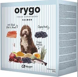 Напіввологий корм ORYGO Salmon для дорослих собак всіх порід (з лососем та чорницею) 3,6 кг