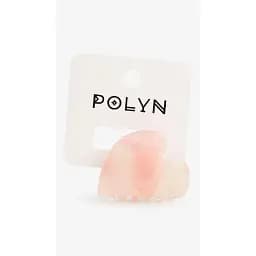 Заколка-краб для девочки Polin 3693-5 Розово-молочный