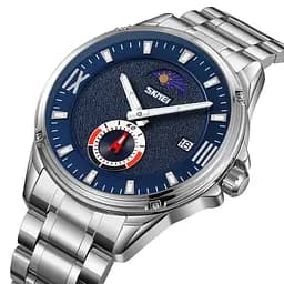 Наручний годинник чоловічий 9326SIBU Silver-Blue Skmei acs0030909 - мініатюра 2