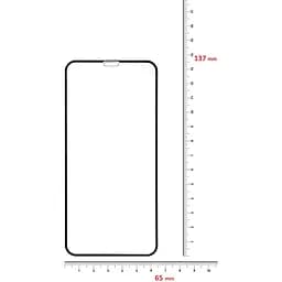 Захисне скло BeCover для Apple iPhone X / XS Black (702622) - мініатюра 3