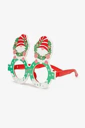 Новорічні окуляри Гном з вінком HXJ227108 Різнокольоровий (NY)