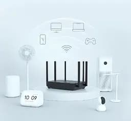 Роутер Xiaomi Mi Router AX3200 Black DVB4314GL - мініатюра 2