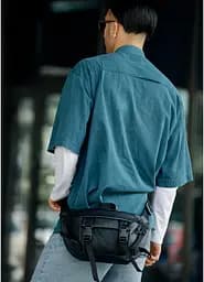 Чоловіча поясна сумка бананка Sambag 38х21 см sum0022765 - мініатюра 10
