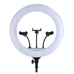 Лампа кільцева світлодіодна Opt-Top Led-YQ-460B з тримачами для телефону, пультом 45 см (1756375330)