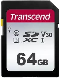 Transcend Карта пам'яті SD 64GB C10 UHS-I R100/W20MB/s