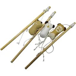 Іграшка для котів Croci Дражнилка звірята 26 см 1 шт. в асортименті