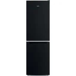 Холодильник Whirlpool з нижньою морозильною камерою W7X82IK 231 л 104 л 2 двері А++ NF чорний (W7X82IK)