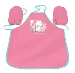 Фартушок для творчества с нарукавниками Kidis, 50x34.5 см, Hey Cutie