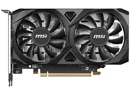 Видеокарта MSI RTX 3050 6G VENTUS 2X E OC (RTX 3050 VENTUS 2X E 6G OC) (GDDR6, 96 bit, PCI-E v4.0 x8)