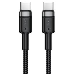 Дата кабель Acefast C22-03 Type-C to Type-C 60W (1.2m) Black