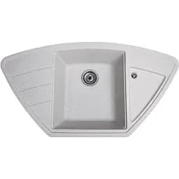 Гранітна кухонна мийка Romzha Jorum 98B Seda (601) кутова