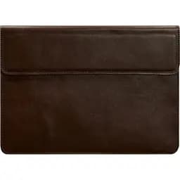 Кожаный чехол-конверт BlankNote на магнитах для MacBook 16 дюймов Бордовый