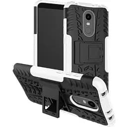 Чохол-накладка Toto 2i n 1 Lkickstand Case Xiaomi Redmi 5 Plus White - мініатюра 7