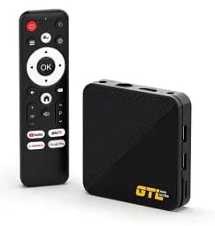 ТВ-приставка GTL Max Ultra, Black, Allwinner H313 (4 ядра), 2Gb, 16Gb, WiFi 6 / Bluetooth, RJ45, 2xUSB 2.0, microSD, Android 14, пульт ДК з голосовим керуванням - мініатюра 4