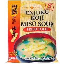 Суп быстрого приготовления Hikari Miso с жареным тофу 153 г 8 шт