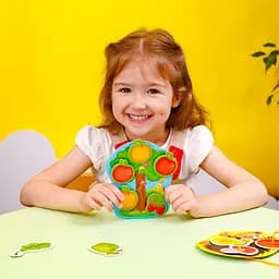 Гра-шнурівка з липучками "Їжачок у лісі" Vladi Toys VT1804-45 (укр) - мініатюра 3