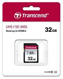 Transcend Карта пам'яті SD 32GB C10 UHS-I R100/W20MB/s - мініатюра 2