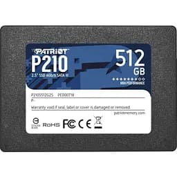 SSD накопитель Patriot P210 512 GB (P210S512G25) [153435]