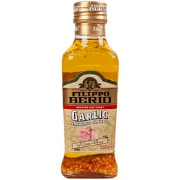 Олія оливкова Filiрpo Berio зі смаком часнику 250 мл