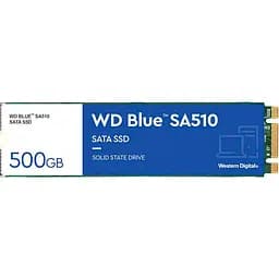 Накопитель SSD Western Digital m.2 sata WD Blue SA510 M.2 500GB (WDS500G3B0B)