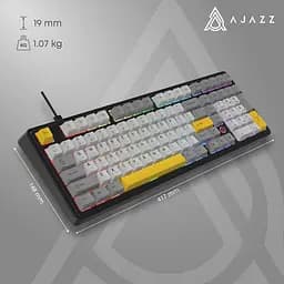 Клавіатура AjazzAK980 Magnetic Switch Black USB-C (AK980-MAX-M-BGY)